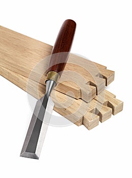 Chisel and dovetail photo