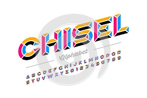 Chisel font