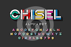 Chisel font