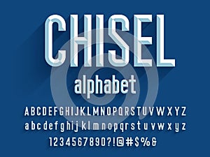 Chisel font