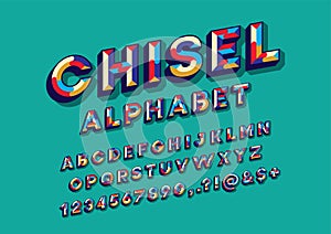 Chisel font