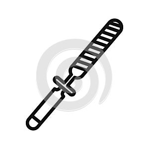 chisel icon mark in filled style