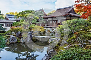 Chisen-kaiyushiki garden in Ginkaku-ji temple, Kyoto