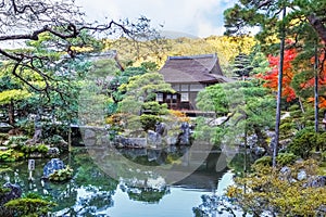 Chisen-kaiyushiki garden in Ginkaku-ji temple, Kyoto