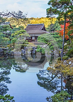Chisen-kaiyushiki garden in Ginkaku-ji temple, Kyoto