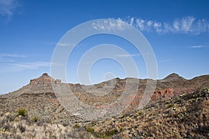 The Chisos Mountains in Big bend