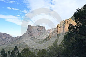 Chisos Mountains of Big Bend National Park, Texas