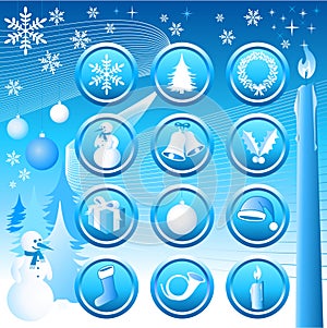 Chistmas Icons Set