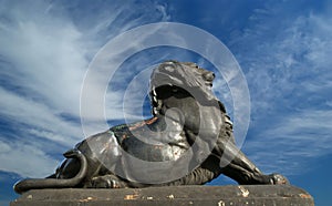 Chistopher Columbus monument in Barcelona, Spain