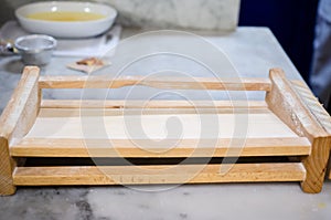 Chitarra- special italian tool for making pasta
