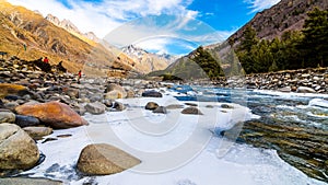 Chitkul or Chhitkul, Himachal Pradesh, India