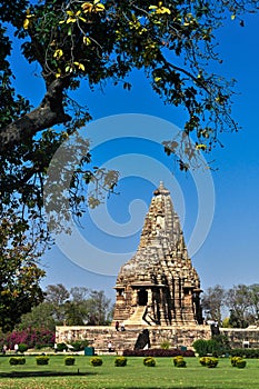 Chitragupta Temple, Khajuraho, India, UNESCO heritage site.