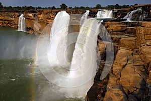 Chitrakoot waterfalls in India