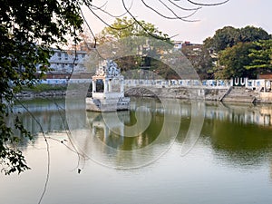 Chitrakulam temple tank managed by Sri Adi Kesavaperumal Temple, Mylapore, Chennai