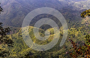 Chittagong hill tracks mountain range