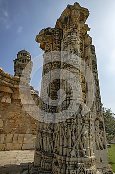 Chittorgarh Fort in Chittogarh, Rajasthan, India