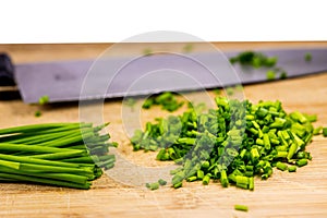 Chive, fesh cut leaves