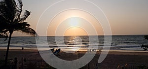 Chivla Beach Sunset