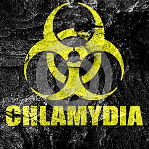 Chlamydia concept background photo