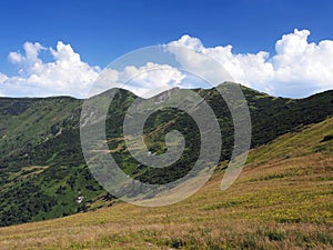 Chleb peak in summer