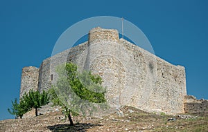 Chlemoutsi castle at Kastro village, Greece