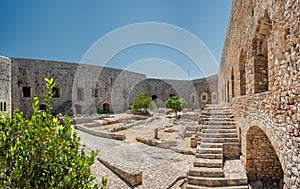 Chlemoutsi castle at Kastro village, Greece