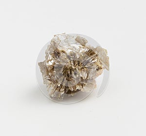Chlorite ore on white background photo