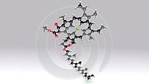 Chlorophyll B structure