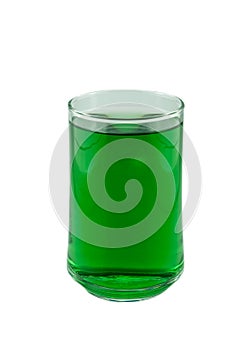 Chlorophyll in glass
