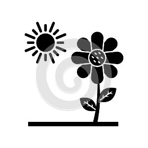 Chlorophyll  Glyph Style vector icon which can easily modify or edit