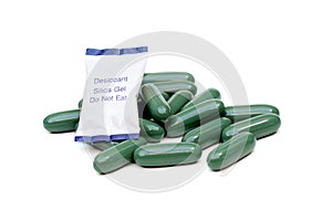 Chlorophyll tablets