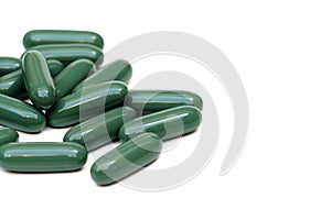 Chlorophyll tablets