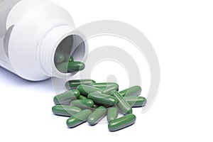 Chlorophyll tablets photo