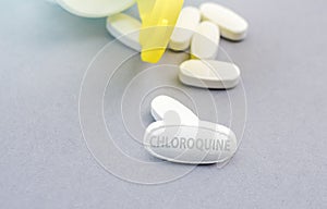 Chloroquine pill, possible treatment for Corona virus Sars CoV 2