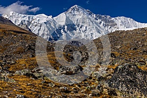 Cho Oyu summit at EBC Trek in Nepal