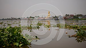 Choapray river view in Thailand