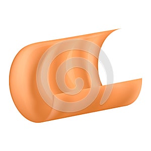 Choco butter mockup, realistic style