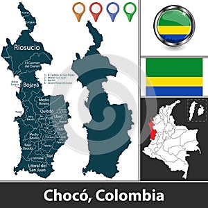 Choco Department, Colombia photo