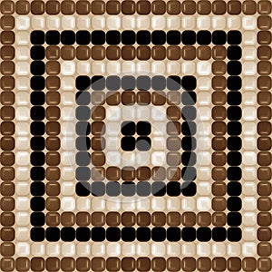 Chocolat brown pattern