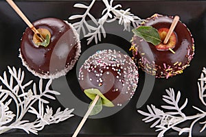 Chocolate apples
