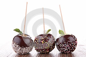 Chocolate apples