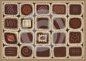 Chocolate assortment