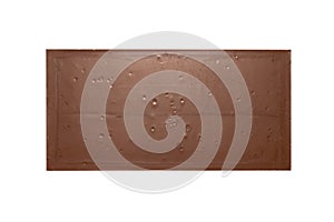 Chocolate bar.Smooth texture of milk chocolate.