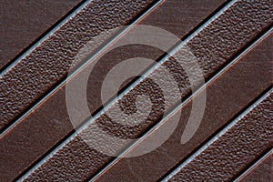 Chocolate bar texture with diagonal stripes