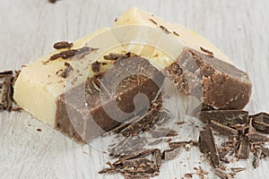 Chocolate barfi