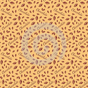 Chocolate bars seamless pattern