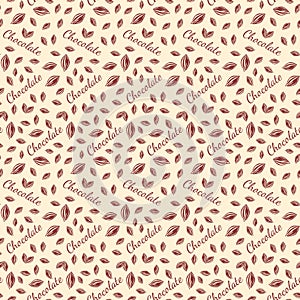 Chocolate bars seamless pattern