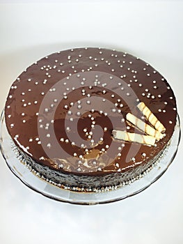 Chocolate birthday cake