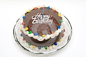 Chocolate Birthday Cake