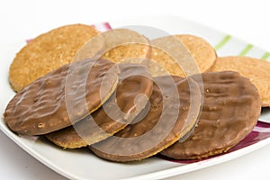 Chocolate biscuits